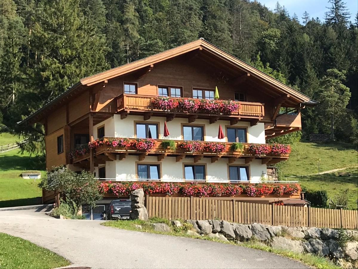Ferienwohnung Haus Fernsebner Lofer Exterior foto